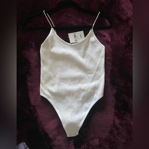 Forever21 White Bodysuit